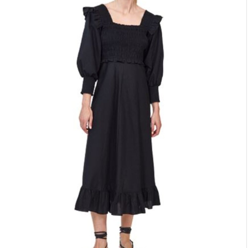 Hunter Bell Annie Dress in Black